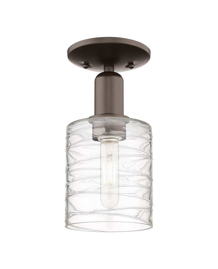 Innovations - 716-1C-OB-G1113 - One Light Semi-Flush Mount - Arcadia - Oil Rubbed Bronze