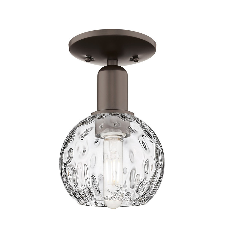 Innovations - 716-1C-OB-G1215-6 - One Light Semi-Flush Mount - Arcadia - Oil Rubbed Bronze
