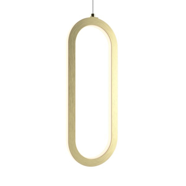 Dals - FPD-CC-GD - One Light Pendant - Atom - GD