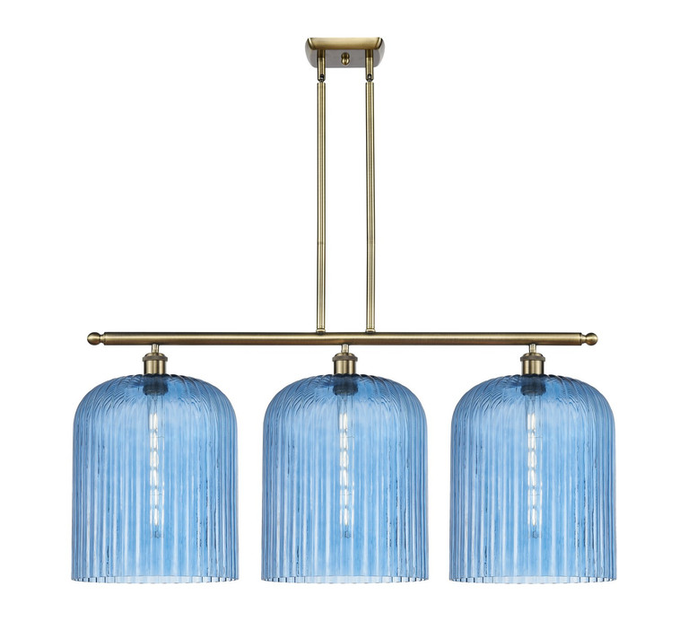 Innovations - 516-3I-AB-G559-12BL - Three Light Island Pendant - Ballston - Antique Brass