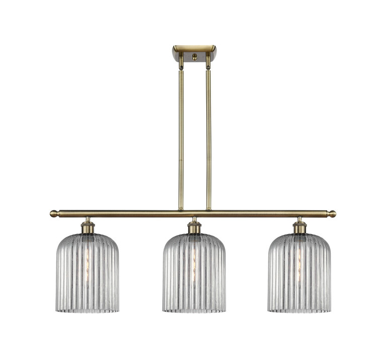 Innovations - 516-3I-AB-G559-8SM - Three Light Island Pendant - Ballston - Antique Brass