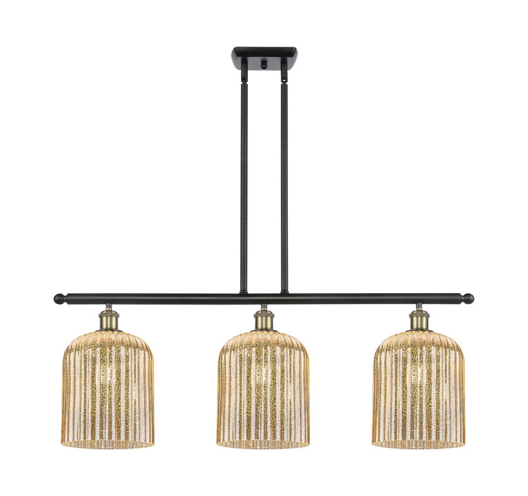 Innovations - 516-3I-BAB-G559-8ME - Three Light Island Pendant - Ballston - Black Antique Brass