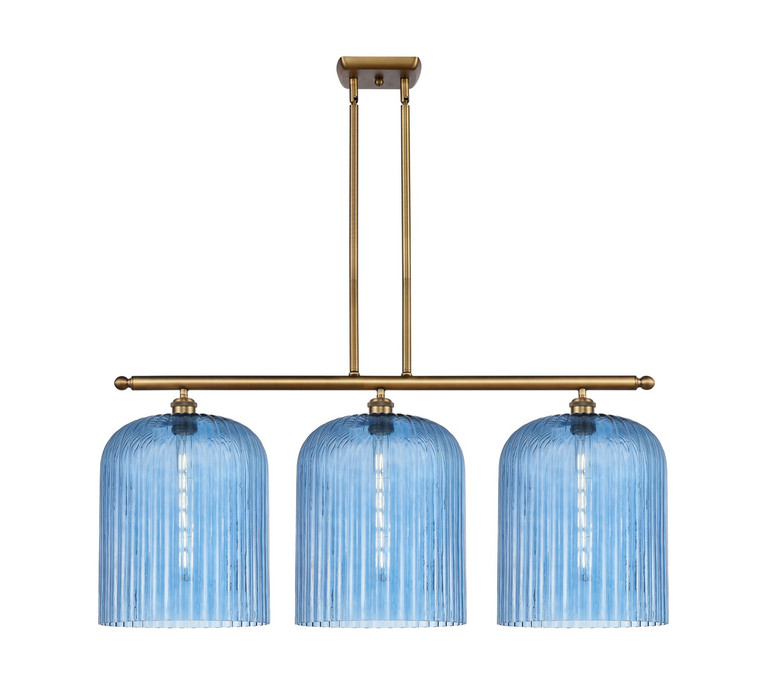 Innovations - 516-3I-BB-G559-12BL - Three Light Island Pendant - Ballston - Brushed Brass