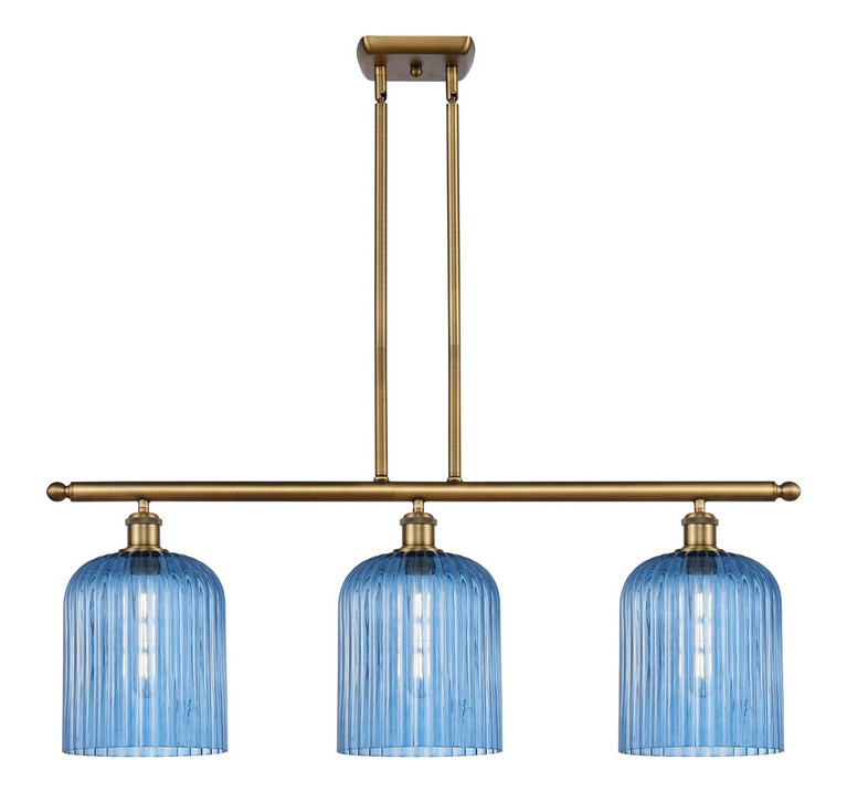 Innovations - 516-3I-BB-G559-8BL - Three Light Island Pendant - Ballston - Brushed Brass