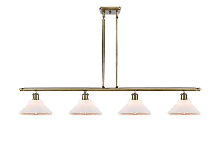 manufacturer_finish:Antique Brass|manufacturer_glass:Cased Matte White Orwell|light_output:220.00lm|color_temperature:2200K|cri:99