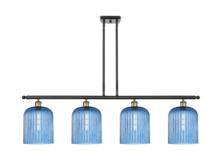 Innovations - 516-4I-BAB-G559-8BL - Four Light Island Pendant - Ballston - Black Antique Brass
