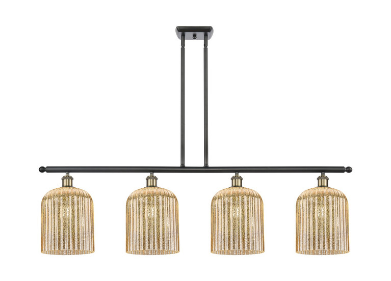 Innovations - 516-4I-BAB-G559-8ME - Four Light Island Pendant - Ballston - Black Antique Brass