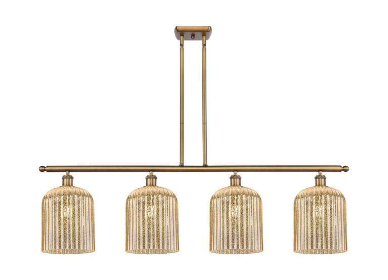 Innovations - 516-4I-BB-G559-8ME - Four Light Island Pendant - Ballston - Brushed Brass