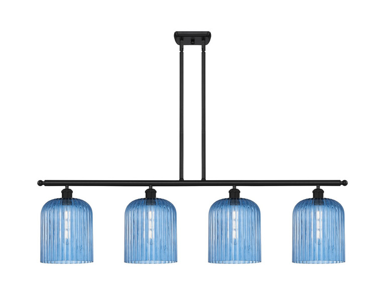 Innovations - 516-4I-BK-G559-8BL - Four Light Island Pendant - Ballston - Matte Black