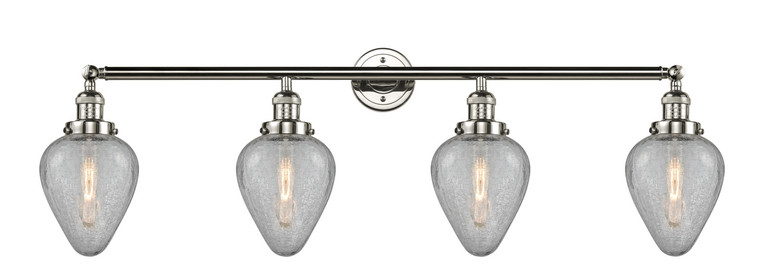 Innovations - 215-PN-G165 - Four Light Bath Vanity - Franklin Restoration - Polished Nickel