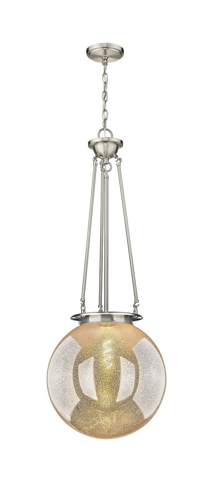 Innovations - 221-1P-SN-G208-16 - One Light Pendant - Essex - Satin Nickel