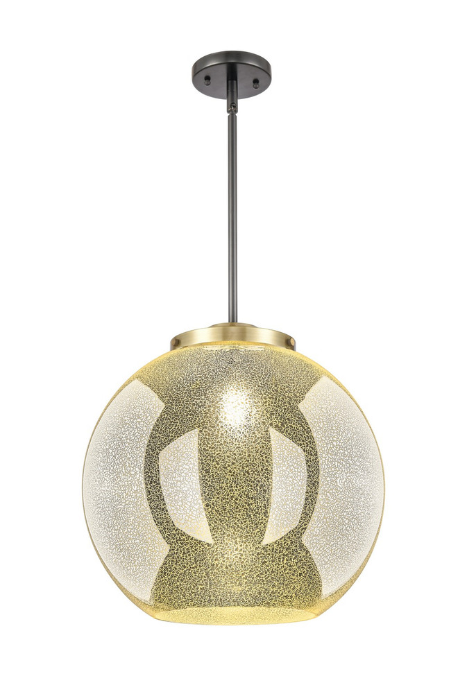 Innovations - 221-1S-BAB-G128-16 - One Light Pendant - Essex - Black Antique Brass