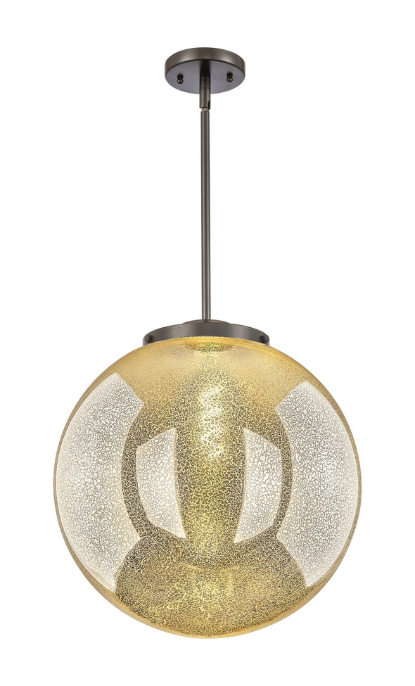 Innovations - 221-1S-OB-G208-16 - One Light Pendant - Essex - Oil Rubbed Bronze