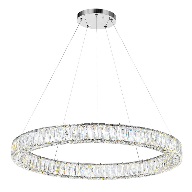 CWI Lighting - 1044P32-601-R-1C - LED Chandelier - Madeline - Chrome