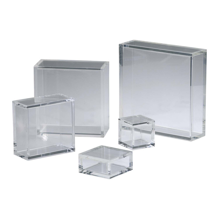 Cyan - 01833 - Pedestal - Acrylic Pedestal - Clear