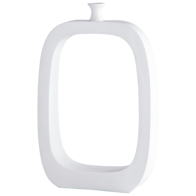 Cyan - 05985 - Vase - Beyond the Pale - White
