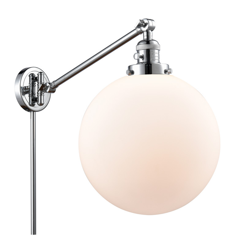 manufacturer_finish:Polished Chrome|manufacturer_glass:Matte White|light_output:220.00lm|color_temperature:2200K|cri:99