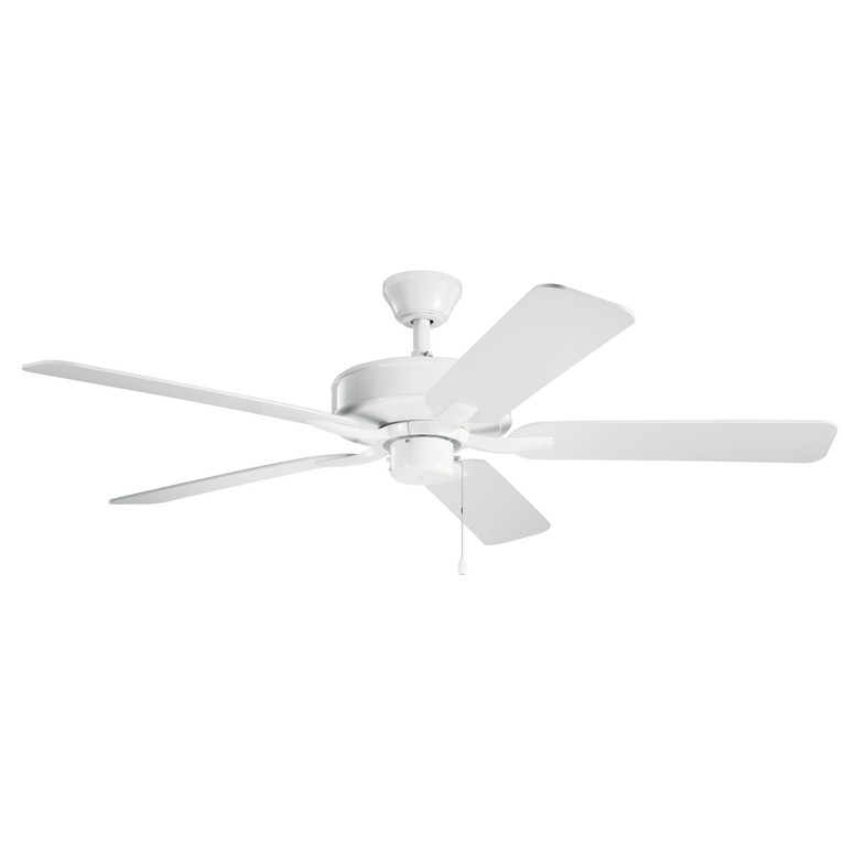 Kichler - 330018WH - 52Ceiling Fan - Basics Pro - White