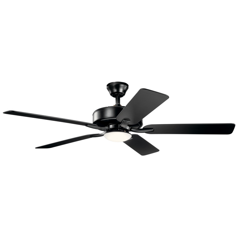 Kichler - 330019SBK - 52Ceiling Fan - Basics Pro Designer - Satin Black