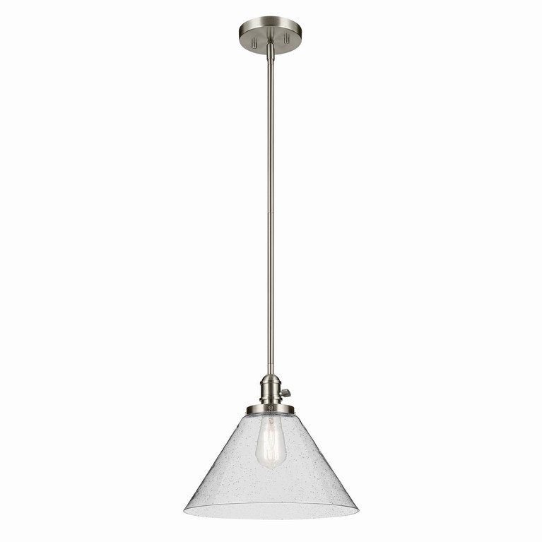 Kichler - 43905NI - One Light Pendant - Avery - Brushed Nickel