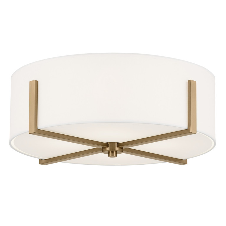 Kichler - 52594CPZ - Four Light Flush Mount - Malen - Champagne Bronze