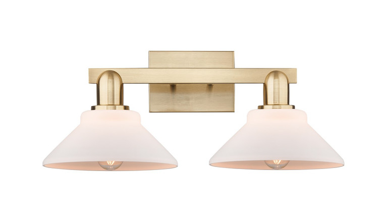 Innovations - 716-2W-CB-G131 - Two Light Bath Vanity - Arcadia - Champagne Bronze