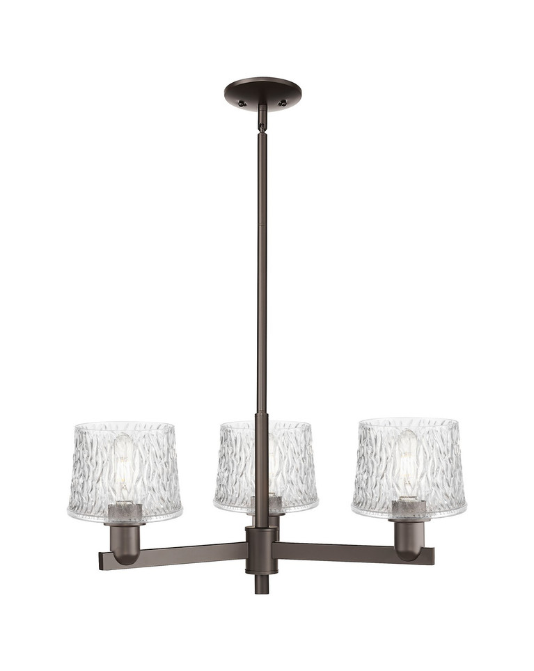 Innovations - 716-3CR-OB-G402 - Three Light Pendant - Arcadia - Oil Rubbed Bronze