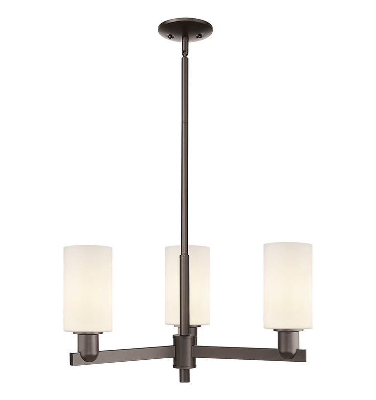 Innovations - 716-3CR-OB-G801 - Three Light Pendant - Arcadia - Oil Rubbed Bronze