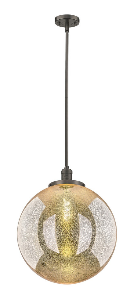 Innovations - 201S-OB-G208-18 - One Light Pendant - Franklin Restoration - Oil Rubbed Bronze