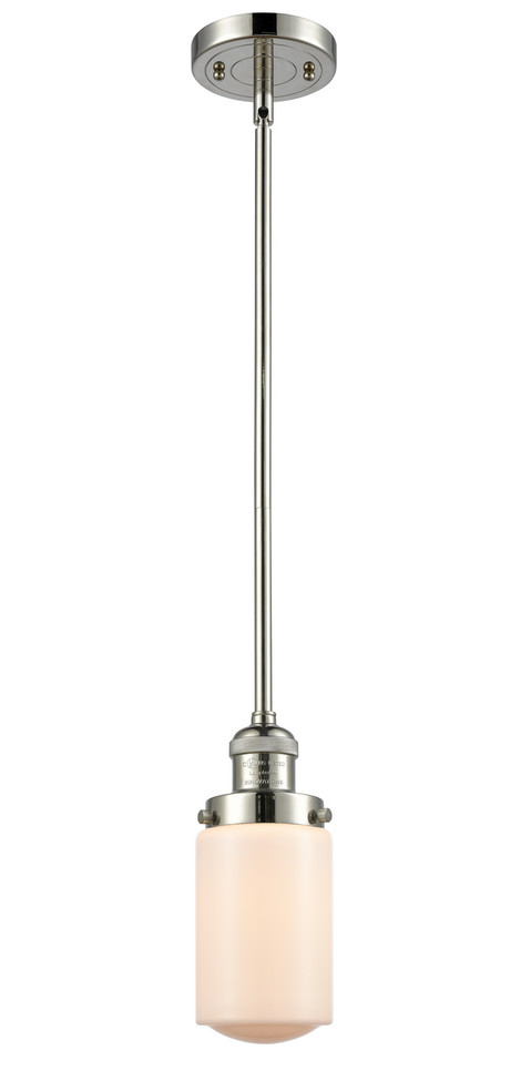 Innovations - 201S-PN-G311 - One Light Mini Pendant - Franklin Restoration - Polished Nickel