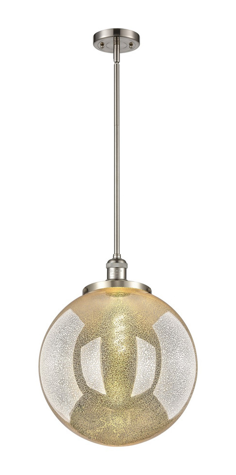 Innovations - 201S-SN-G208-16 - One Light Pendant - Franklin Restoration - Brushed Satin Nickel