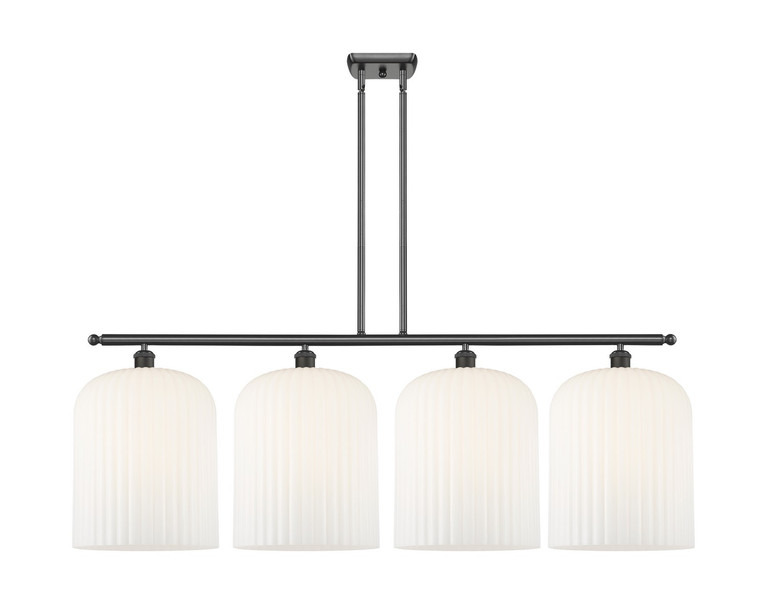 Innovations - 516-4I-OB-G559-12GWH - Four Light Island Pendant - Ballston - Oil Rubbed Bronze