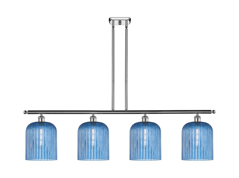 Innovations - 516-4I-PC-G559-8BL - Four Light Island Pendant - Ballston - Polished Chrome
