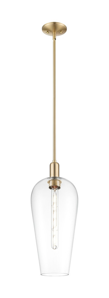 Innovations - 716-1S-CB-G456-8CL - One Light Mini Pendant - Arcadia - Champagne Bronze