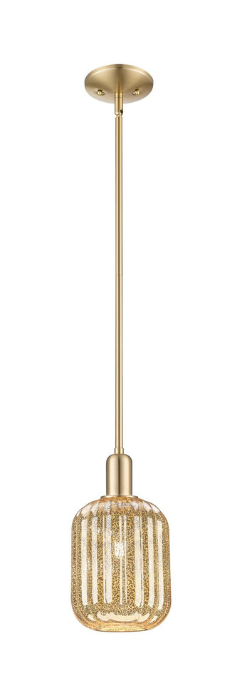 Innovations - 716-1S-CB-G460-7ME - One Light Mini Pendant - Arcadia - Champagne Bronze