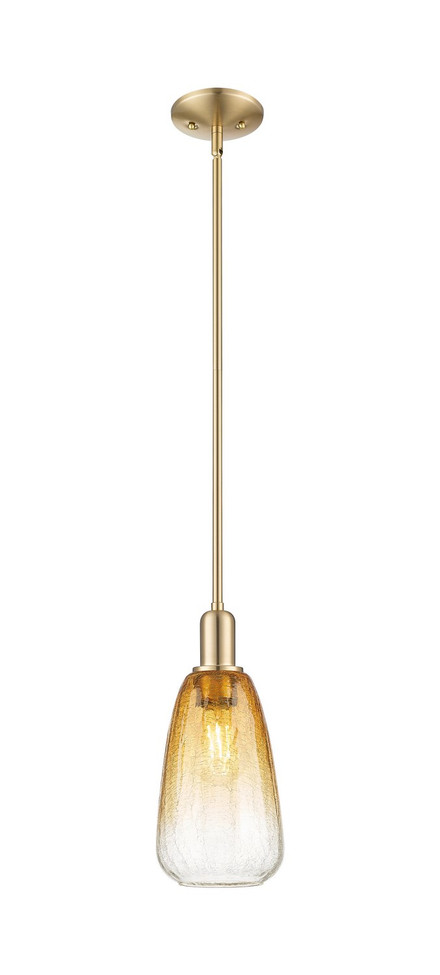 Innovations - 716-1S-CB-G480-6AM - One Light Mini Pendant - Arcadia - Champagne Bronze