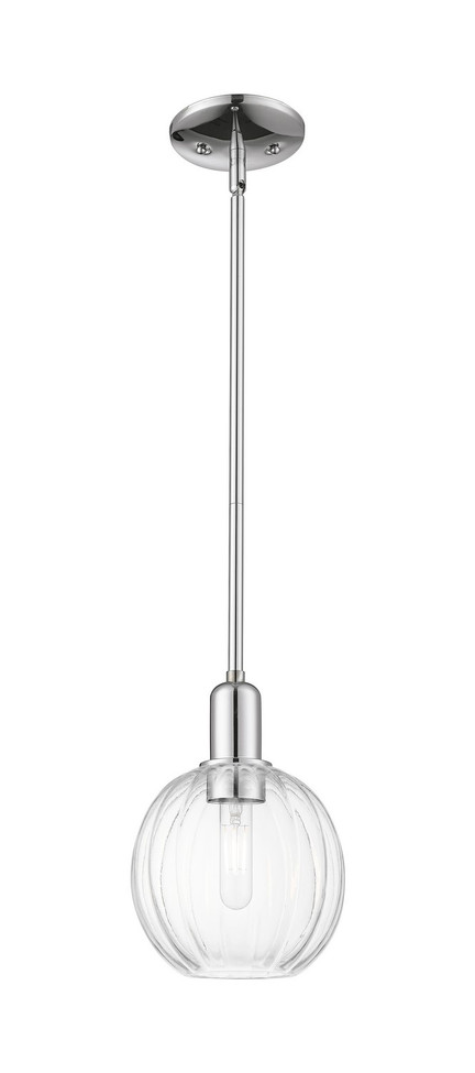 Innovations - 716-1S-PC-G458-7CL - One Light Mini Pendant - Arcadia - Polished Chrome