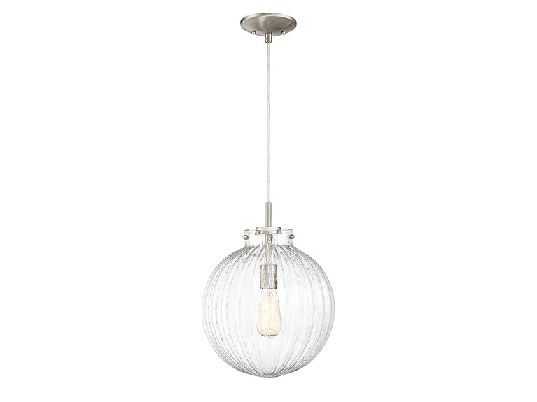 Meridian - M70068BN - One Light Mini Pendant - Mmin2 - Brushed Nickel