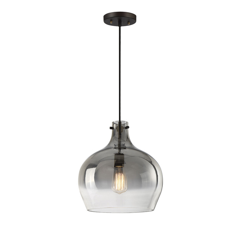 Meridian - M70078ORB - One Light Mini Pendant - Mmin2 - Oil Rubbed Bronze