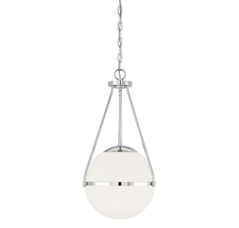 Meridian - M7025CH - One Light Pendant - Chrome