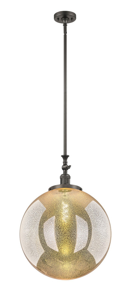 Innovations - 206-OB-G208-18 - One Light Mini Pendant - Franklin Restoration - Oil Rubbed Bronze