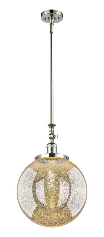 Innovations - 206-PN-G208-14 - One Light Mini Pendant - Franklin Restoration - Polished Nickel