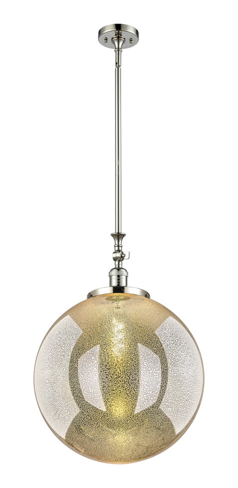 Innovations - 206-PN-G208-18 - One Light Mini Pendant - Franklin Restoration - Polished Nickel
