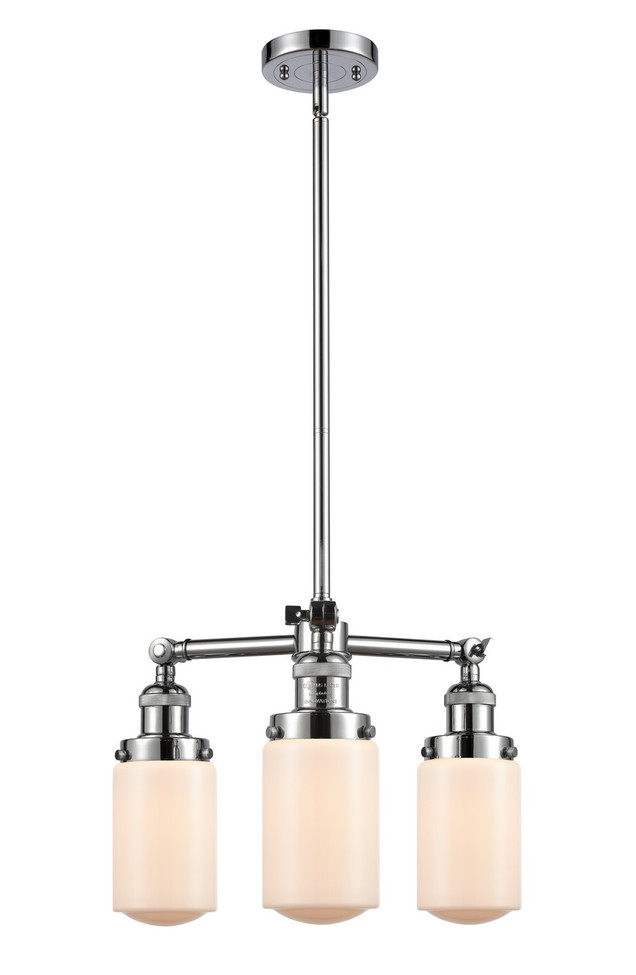 Innovations - 207-PC-G311-LED - LED Chandelier - Franklin Restoration - Polished Chrome