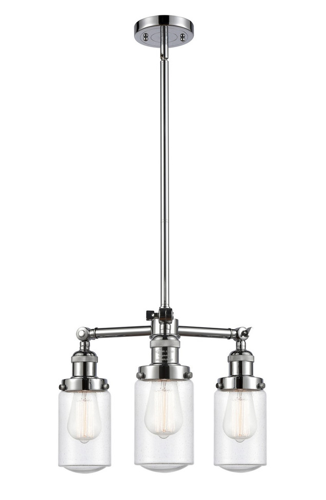 Innovations - 207-PC-G314-LED - LED Chandelier - Franklin Restoration - Polished Chrome