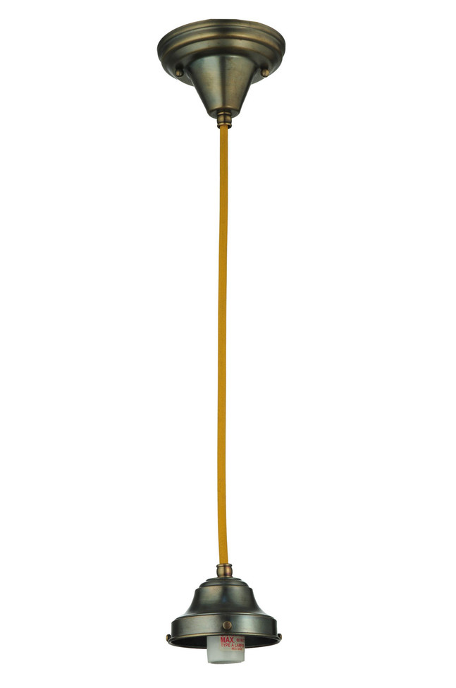 Meyda Tiffany - 110365 - One Light Pendant Hardware - Revival - Antique Brass