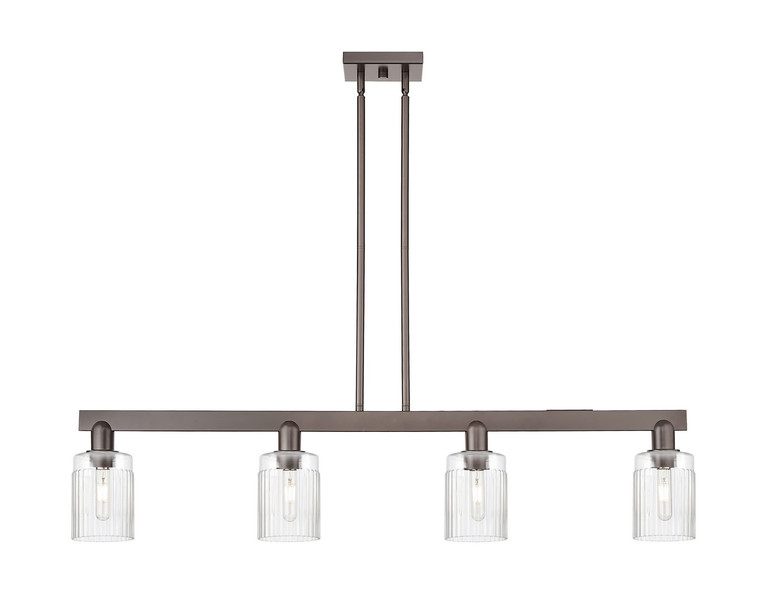 Innovations - 716-4I-OB-G342 - Four Light Island Pendant - Arcadia - Oil Rubbed Bronze