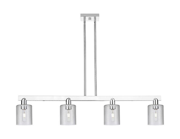 Innovations - 716-4I-PC-G112 - Four Light Island Pendant - Arcadia - Polished Chrome