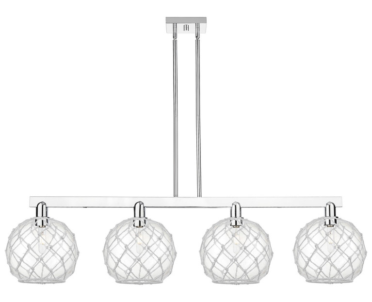 Innovations - 716-4I-PC-G122-10RW - Four Light Island Pendant - Arcadia - Polished Chrome