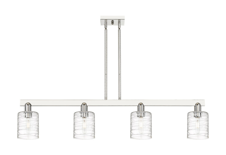 Innovations - 716-4I-PN-G1113 - Four Light Island Pendant - Arcadia - Polished Nickel